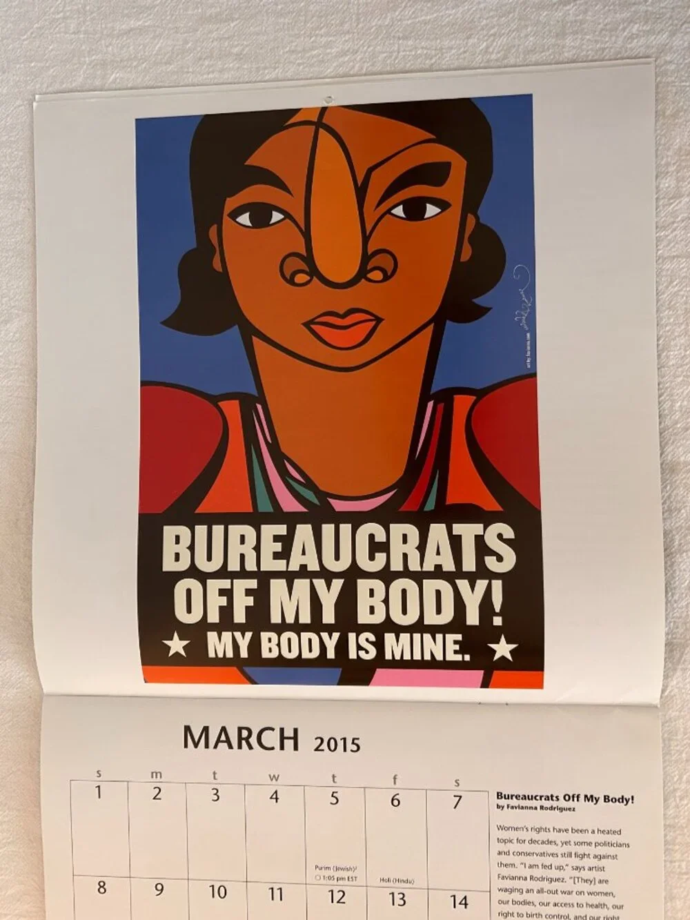 2015 Posters for Peace & Justice Calendar